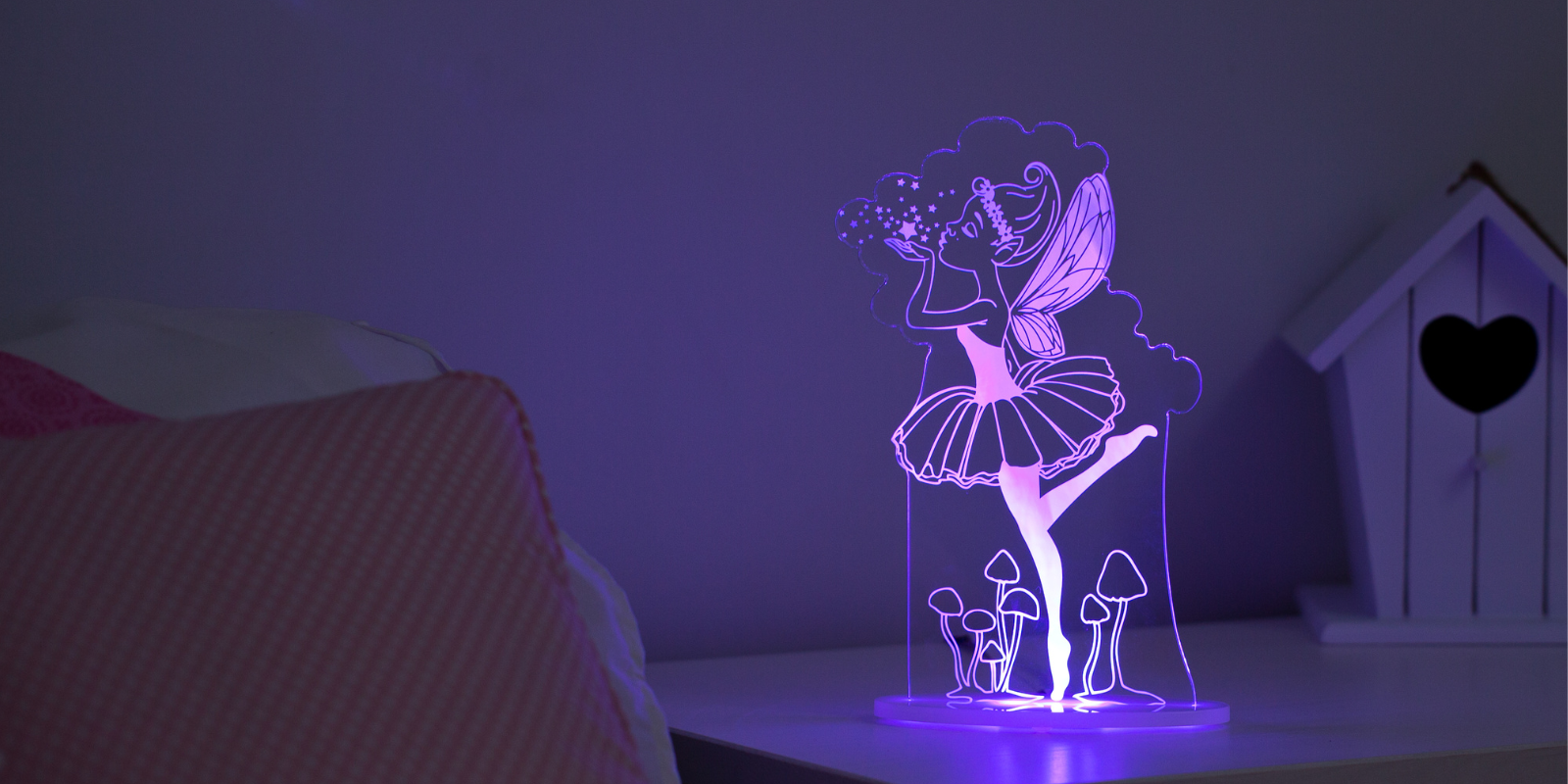 Mermaid Gifts For Girls, 3d Mermaid Night Lights For Girls Room,16 Colors  Changing & Dimmable Led Bedside Lamp For Girls Bedroom With Remote/touch